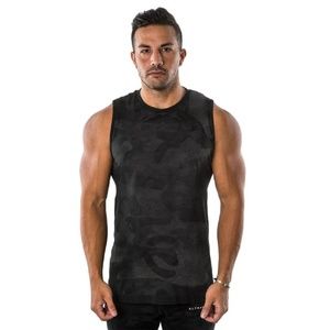 High quality Men's Dry Fit Camo Tank Top Sleeveles
